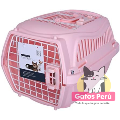 Transportadora Doble Puerta para Gatos