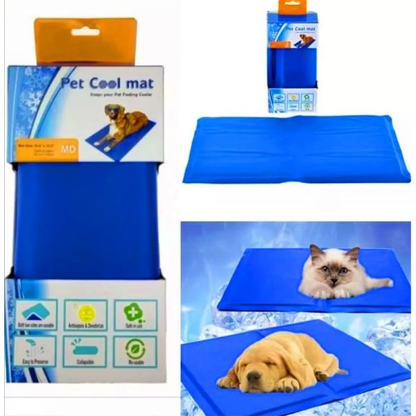 Pet Cool Mat manta refrescante colchoneta fría / talla md 65 x 50 cm