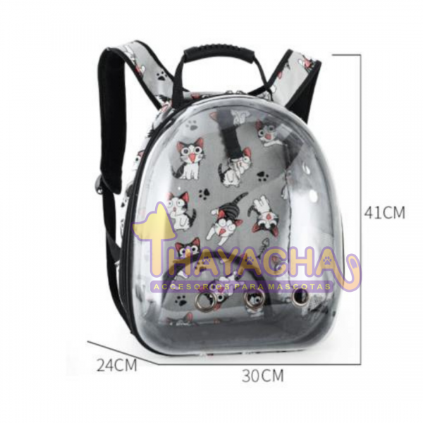 Mochila transparente para mascotas - Image 3