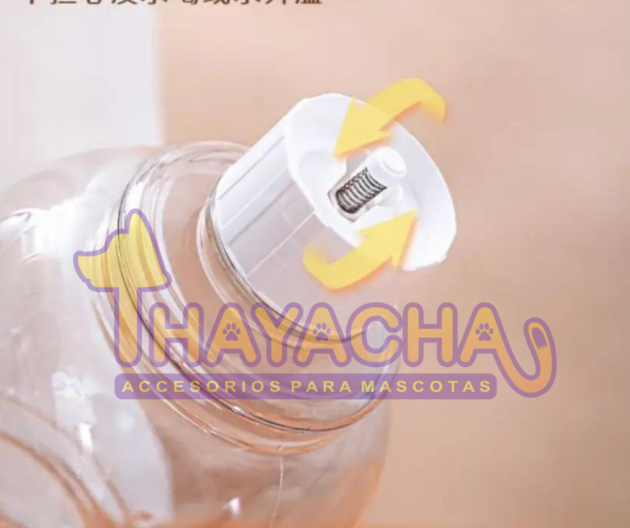 Dispensador de agua cara de gato