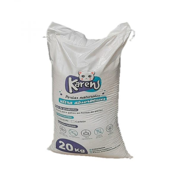 Karen Arena en Perlas Naturales Ultra absorbente con Aroma a Lavanda 20kg