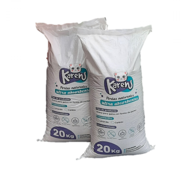 Karen Arena en Perlas Naturales Ultra absorbente con Aroma a Lavanda 40kg