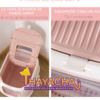 Arenero para gatos con bandeja extraíble y doble puerta vaivén