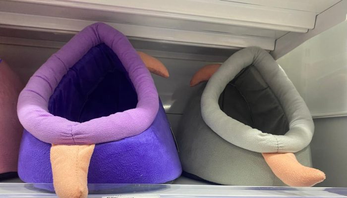 Cama iglú para gatos