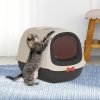 Arenero Cerrado Moderno para Gatos