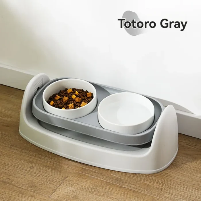 Comedero Doble Elevado: Confort Felino en Perú