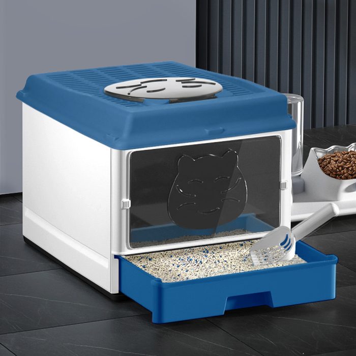 Arenero para gatos con bandeja extraíble