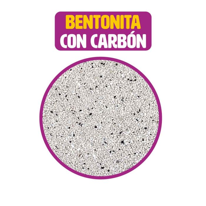 Arena Granulada para Gatos con carbón activado 25kg