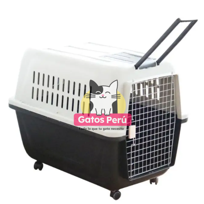Kennel L100 | Transportín Aéreo para Gatos - Negro o Marrón