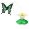 Juguete flor con mariposa para gato Juguete Interactivo para Gatos Flor con Mariposa