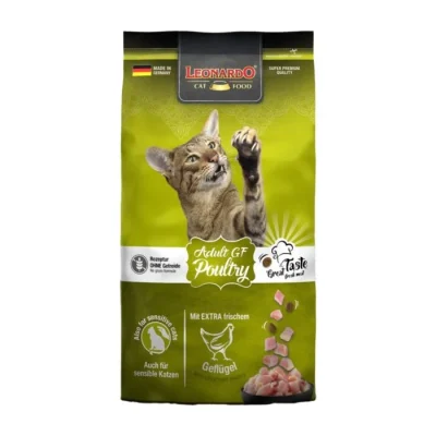 Leonardo Adult GF Poultry – Alimento libre de granos gatos adultos