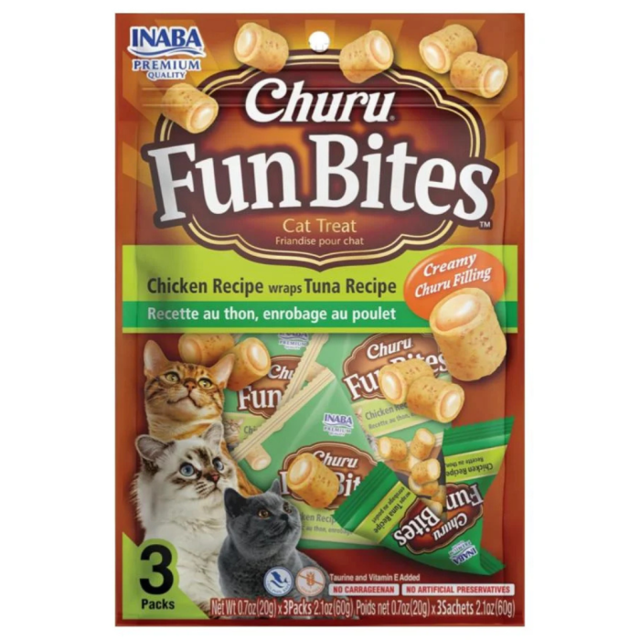 churu fun Bites Churu Fun Bites Pollo y Atún Pack x3