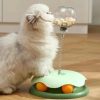 Juguete Interactivo para Gatos con Dispensador de Premios y Resorte