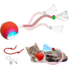Pelota Eléctrica para Gatos Rodante