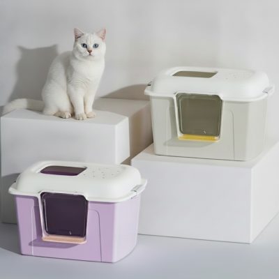 Arenero cerrado XL para gatos super grandes colores Arenero cerrado XL para gatos super grandes