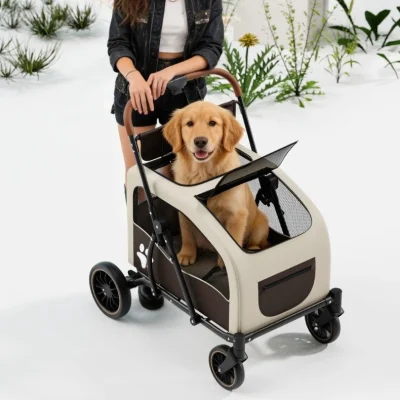 Carrito Transportador Mascotas Extra Grande gatos peru Carrito Transportador Mascotas Extra Grande