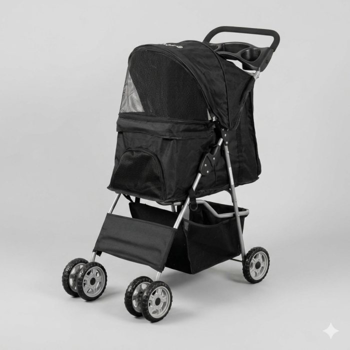 Cochecito Plegable para Gatos